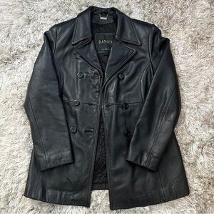 Danier Women’s Black Leather Jacket